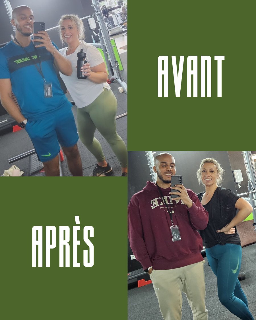 Avant/Après client MK.Coaching95